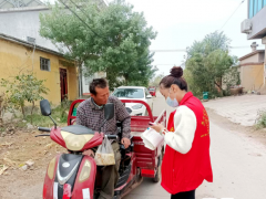 陰平鎮(zhèn)志愿者積極行動(dòng) 幫群眾捂住錢袋子